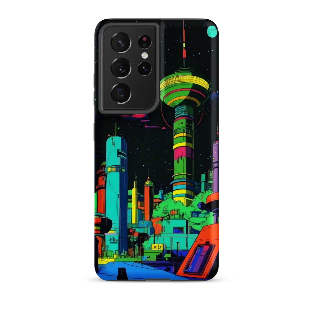 Neon Dreams: A Futuristic Cityscape