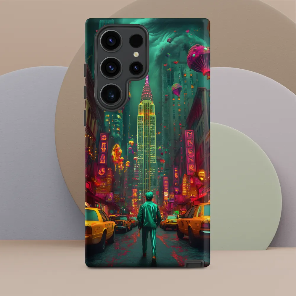 Neon Dreams: A Surreal Urban Journey