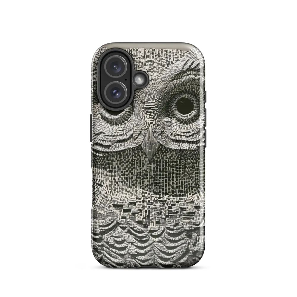 Intricate Owl of Textures