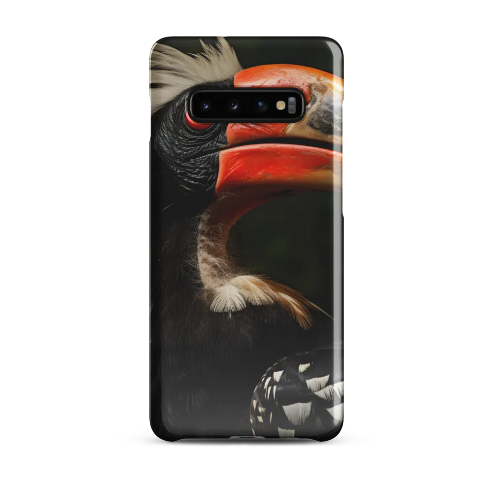 Majesty of the Hornbill | Phone Case |  S10 Plus | Snap Case | Glossy