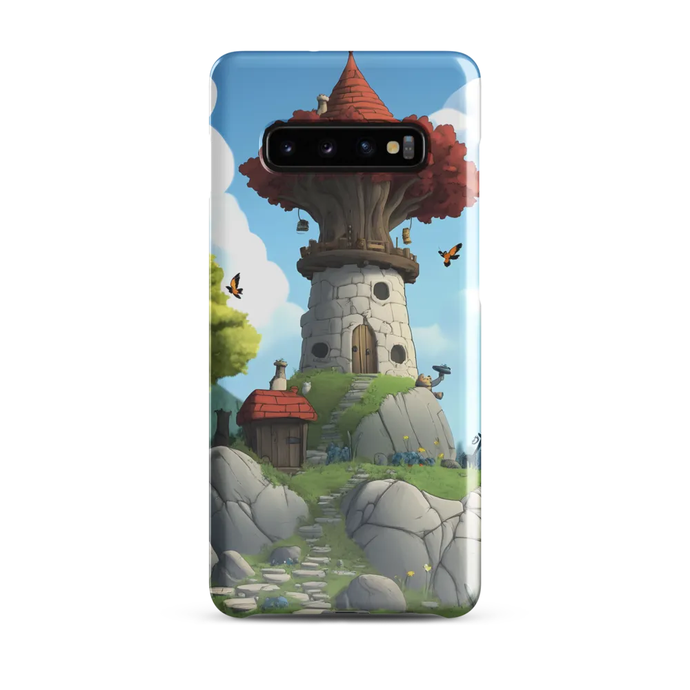 Enchanted Tower of Whimsy | Phone Case |  S10 Plus | Snap Case | Glossy