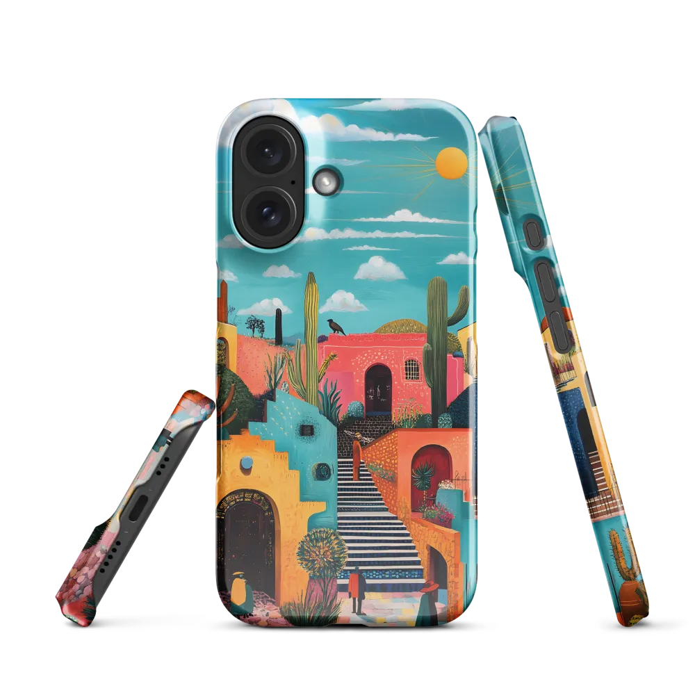 Colorful Architectural Harmony | Phone Case |  16 | Snap Case | Glossy