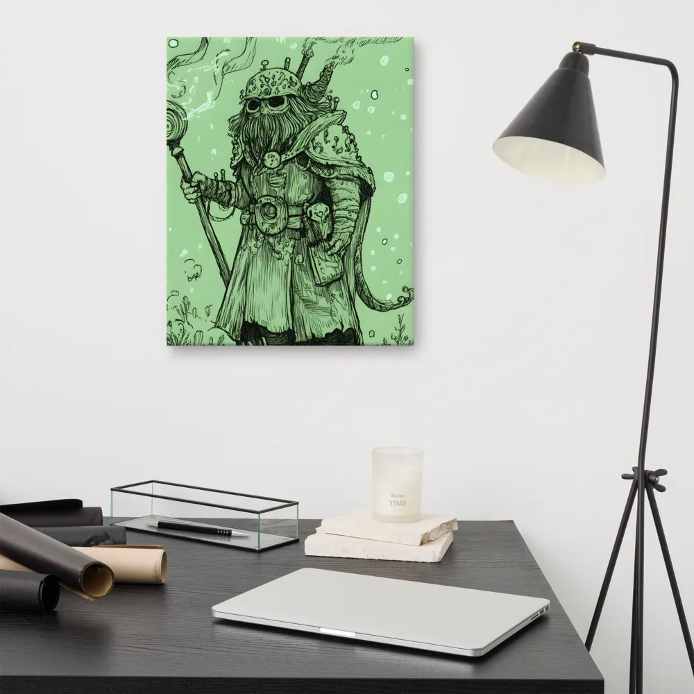 The Enigmatic Wizard | Canvas | 16″×20″