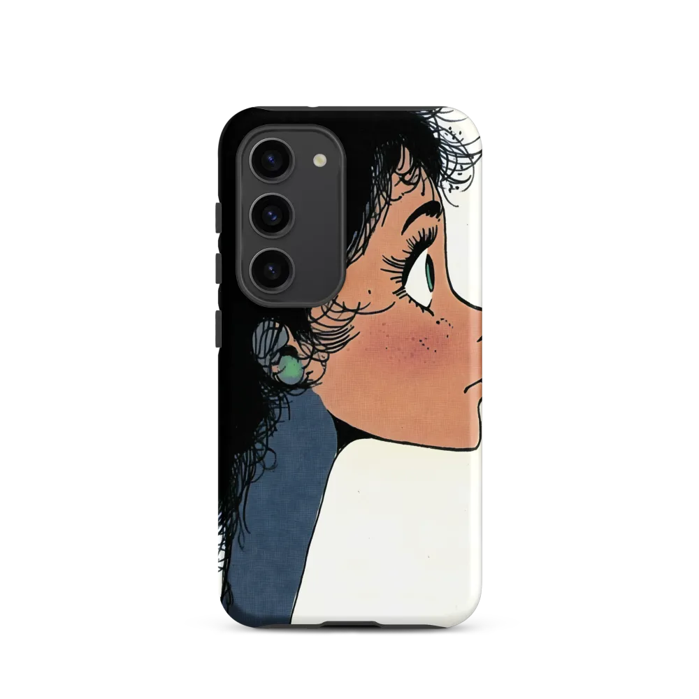 Whispers of Contemplation | Phone Case |  S23 | Tough Case | Matte
