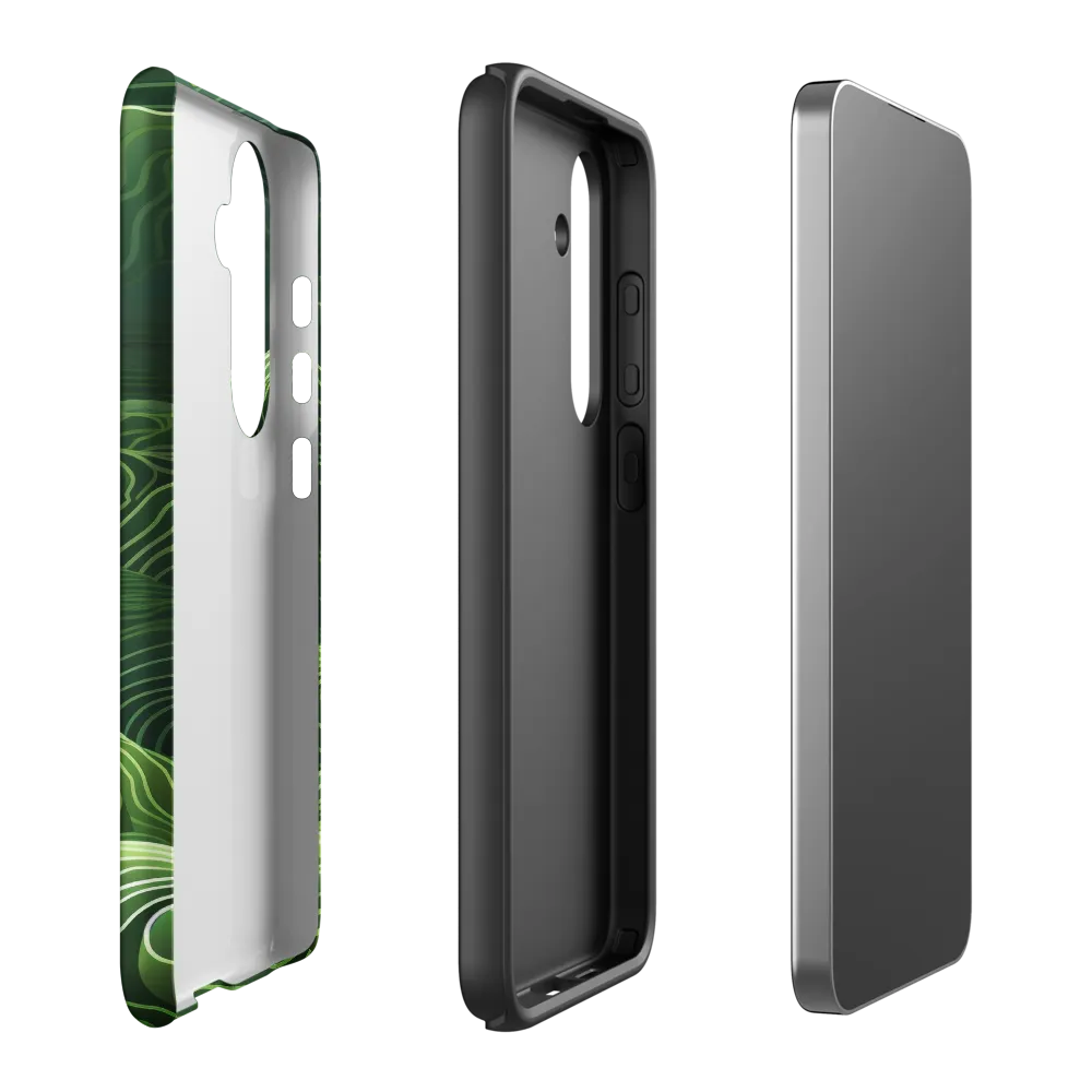 Whispers of Green Hills | Phone Case |  S24 Plus | Tough Case | Matte