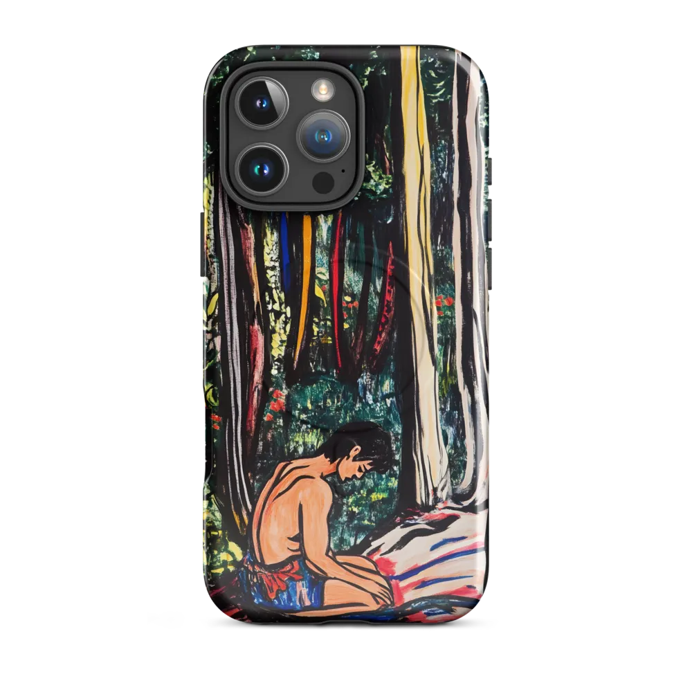 Contemplation in Nature | Phone Case |  16 Pro Max | MagSafe® Tough Case | Glossy