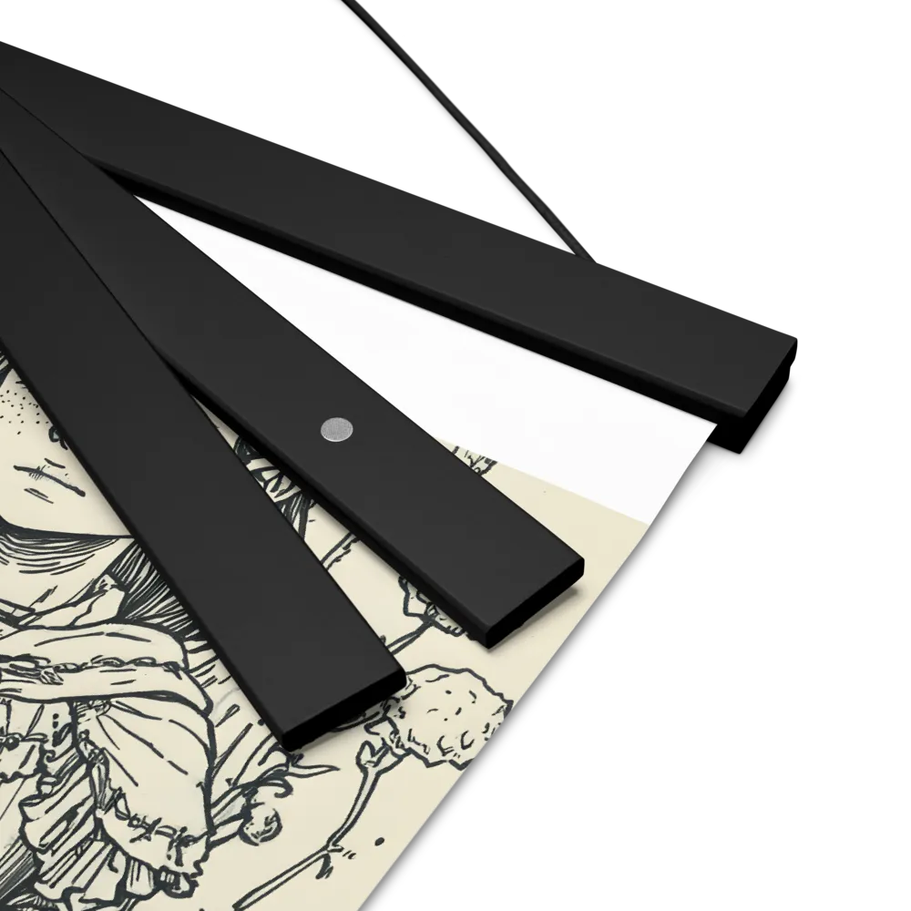 A Young Guardian of Nature | Poster With Black Wood Hanger | 8″×10″