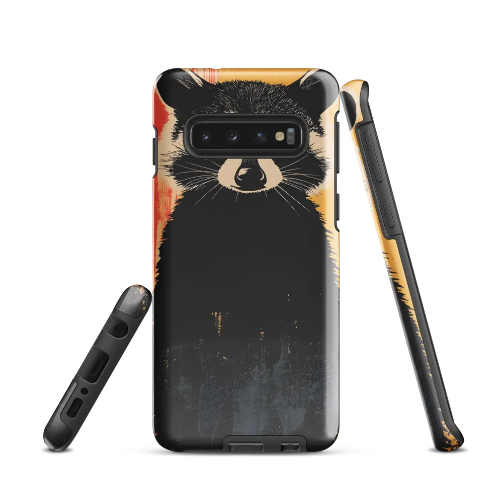 Whimsical Raccoon Portrait
