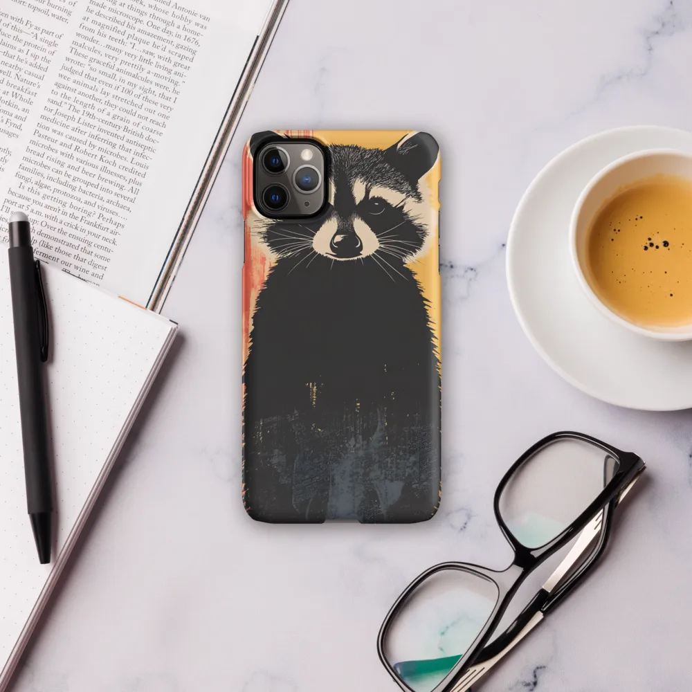 Whimsical Raccoon Portrait
