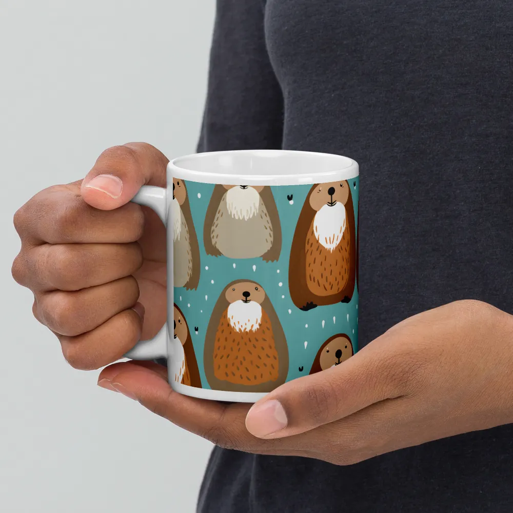 Whimsical Waters: A Celebration of Otters and Seals | Mugs | Multiple Sizes & Colors