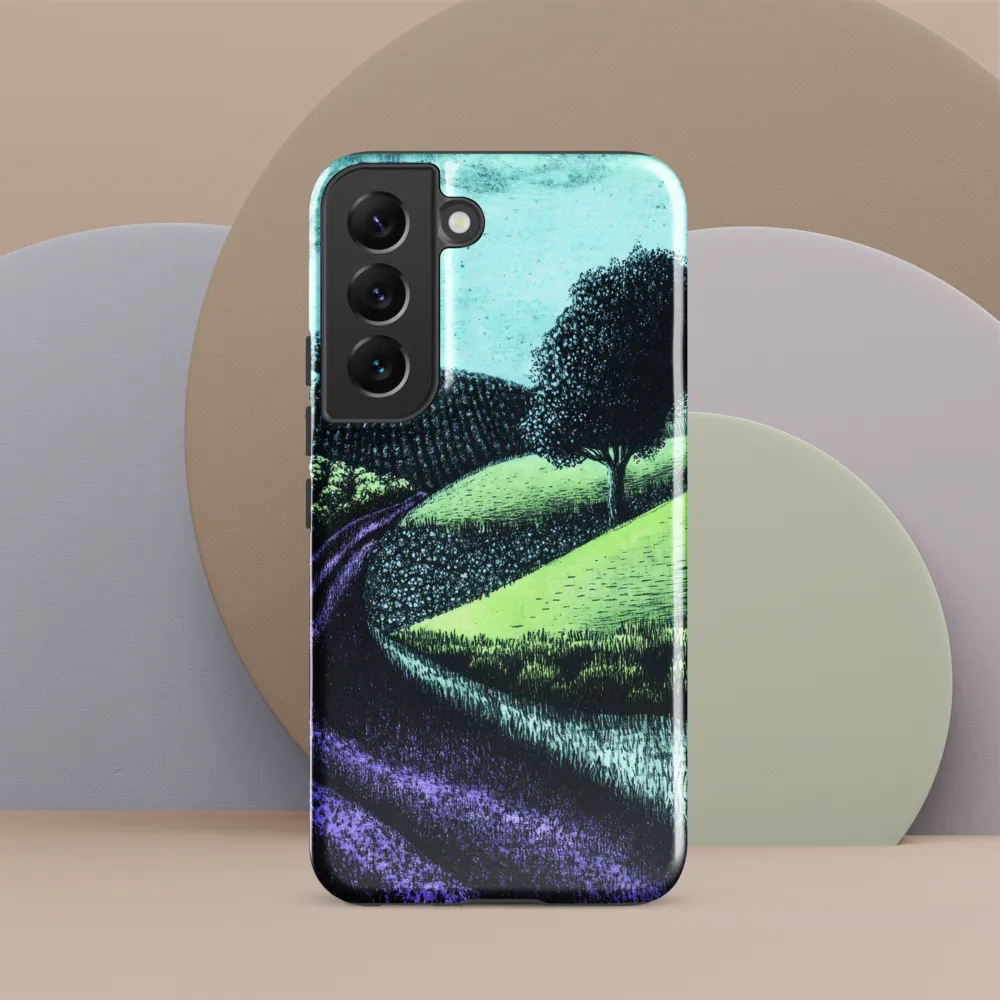 Winding Serenity: A Modern Landscape