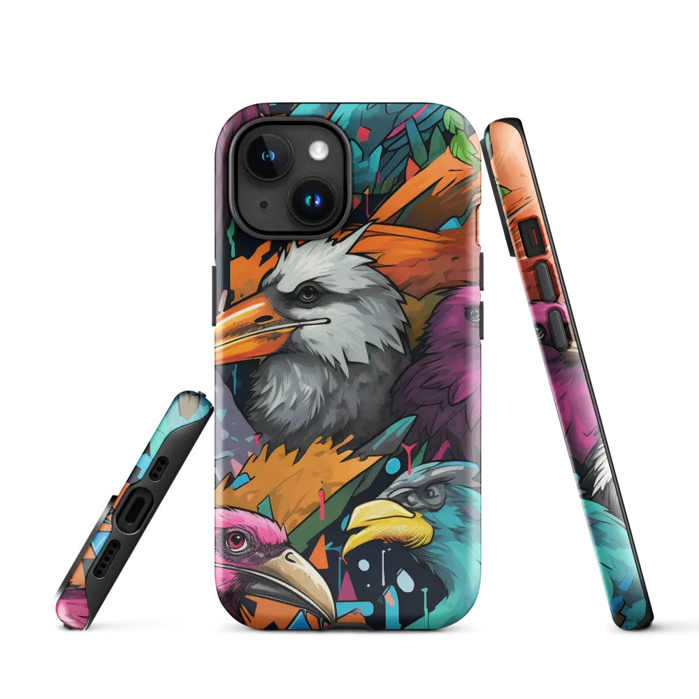 Avian Vortex: A Celebration of Color and Form