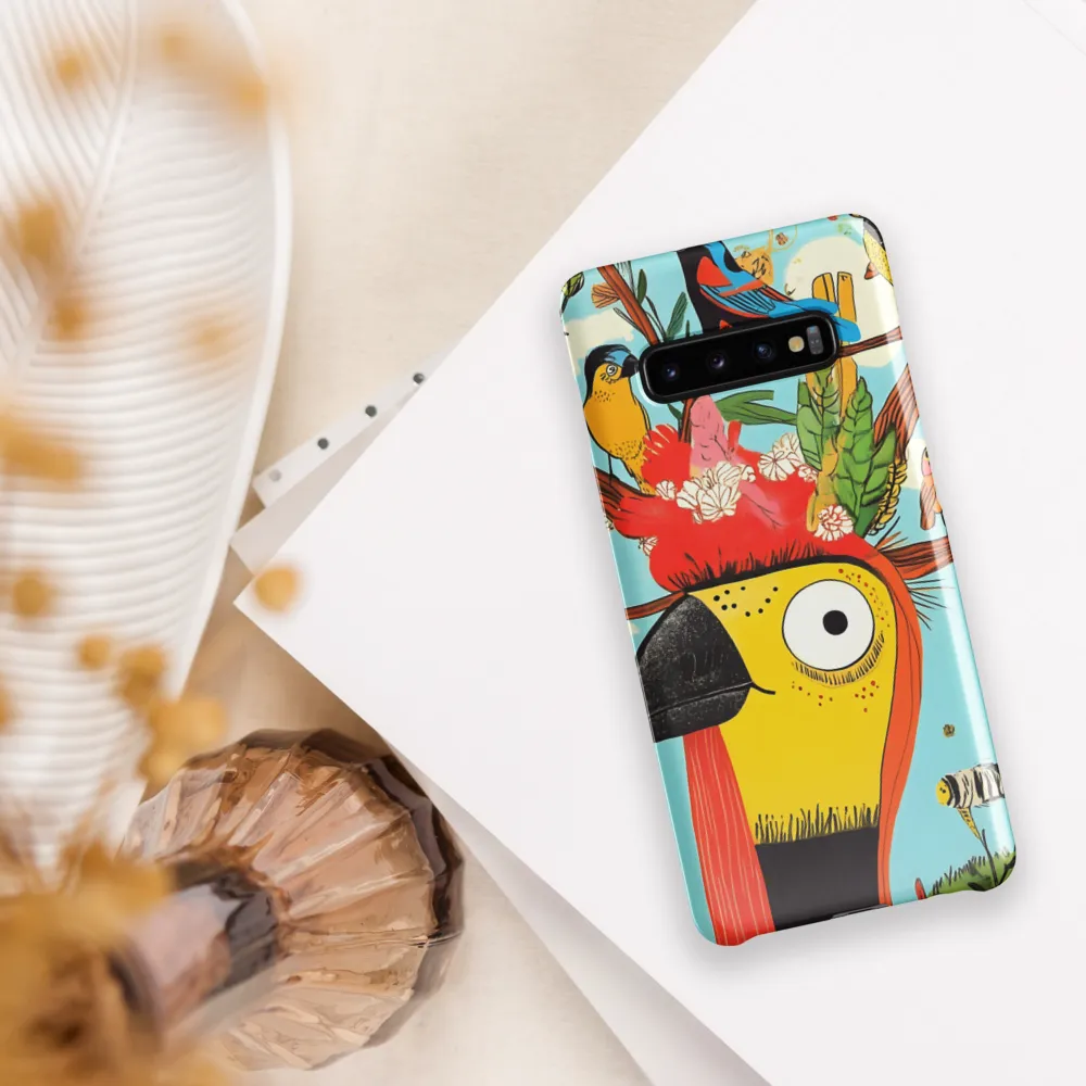 Harmony of Feathered Friends | Phone Case |  S10 Plus | Snap Case | Glossy