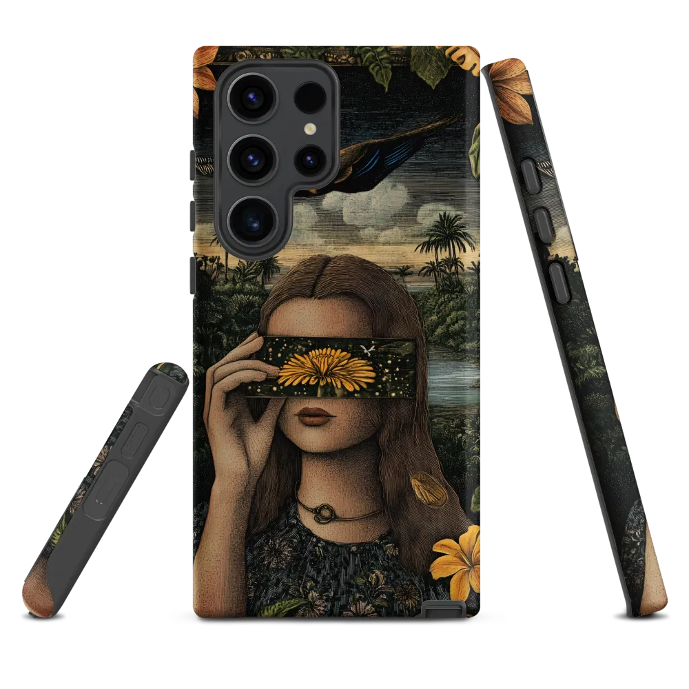 Veil of Nature: A Surreal Embrace