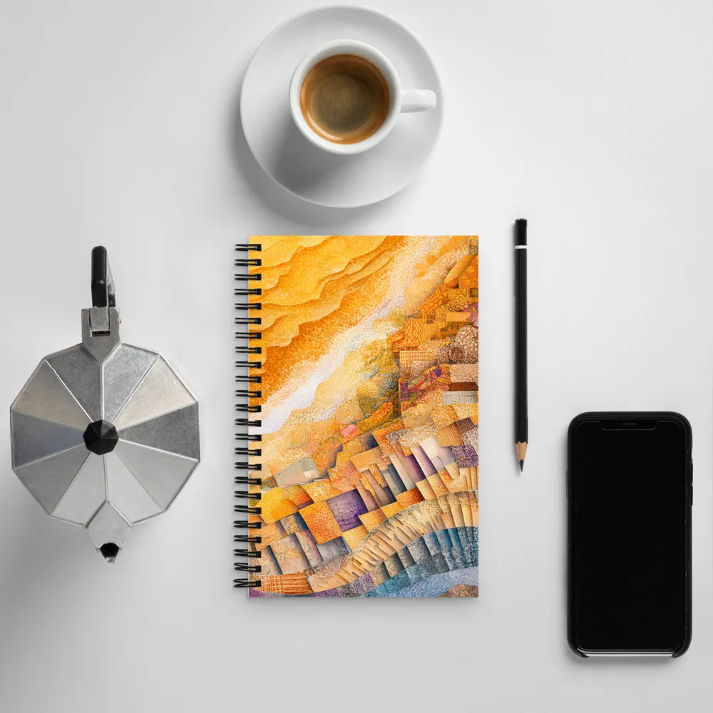 Waves of Warmth | Spiral Notebook