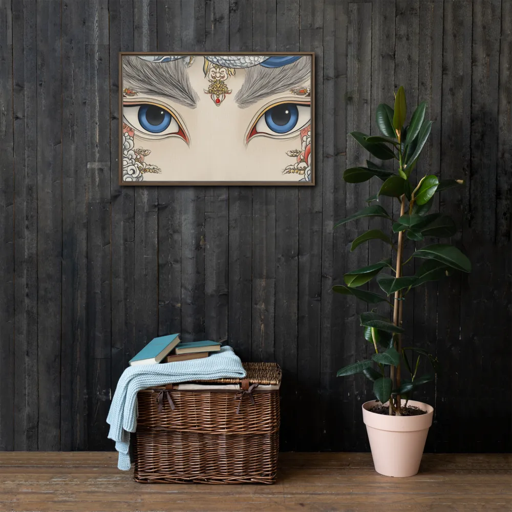 Guardian of Dreams | Canvas with Brown Frame | 20″×30″