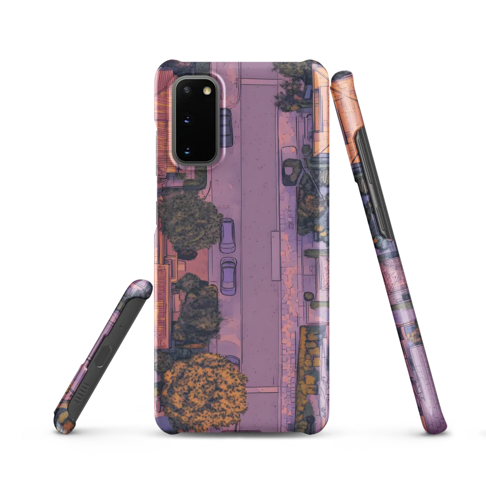 Aerial Serenity: Suburban Oasis | Phone Case |  S20 | Snap Case | Matte