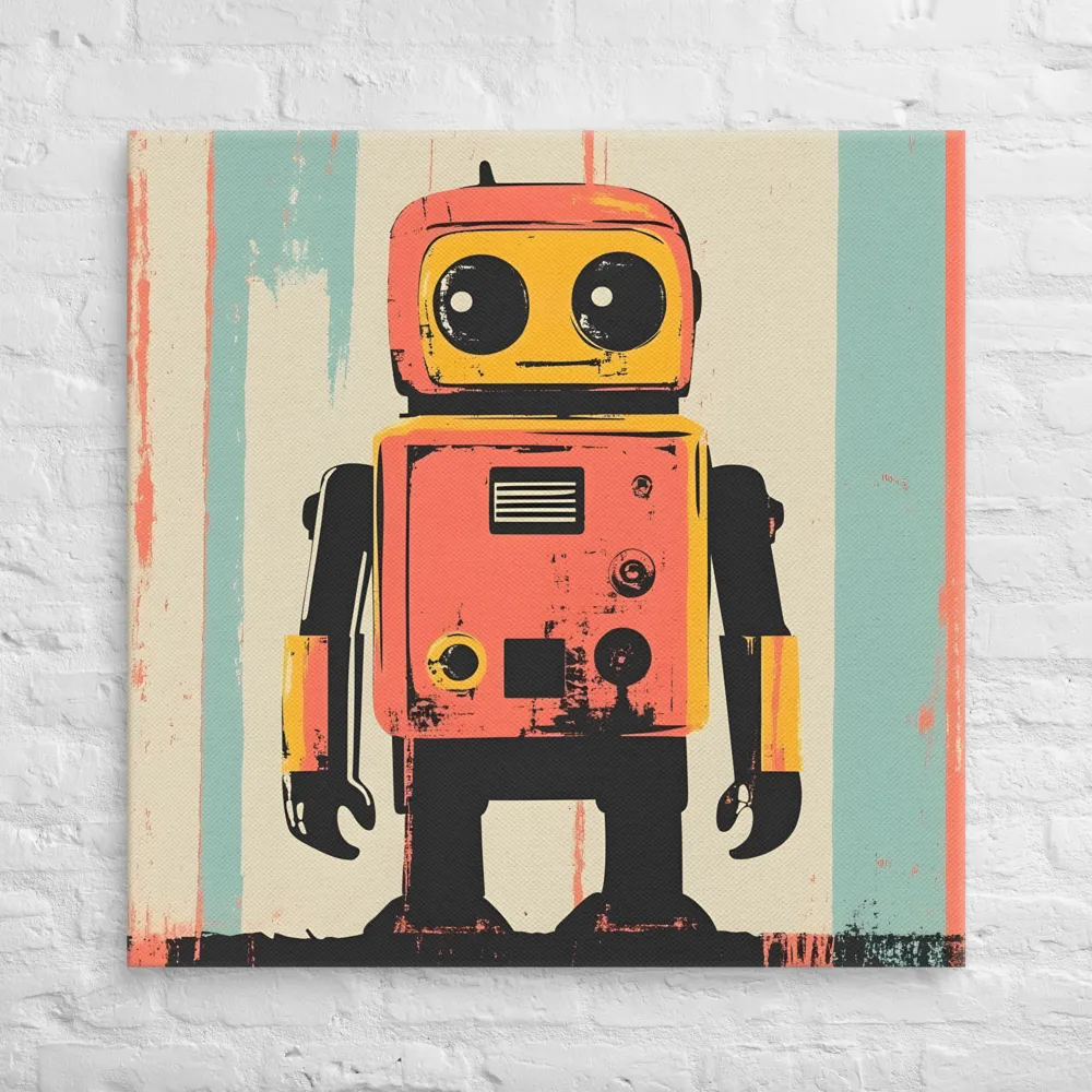 Retro Robot Charm