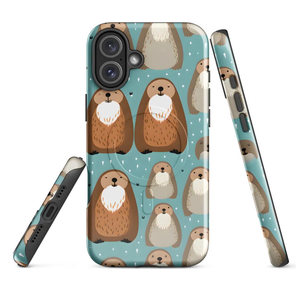 Whimsical Otter Pattern
