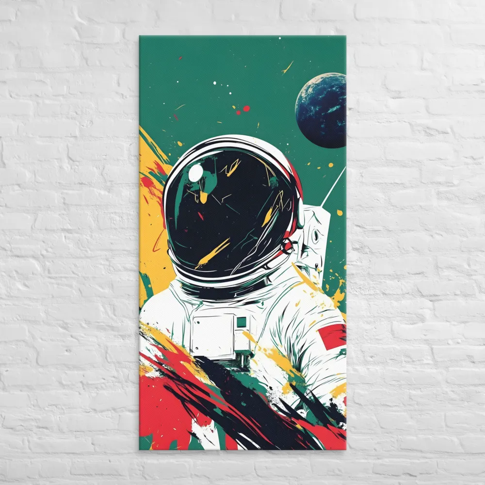 Galactic Explorer: A Modern Odyssey | Canvas | 30″×60″