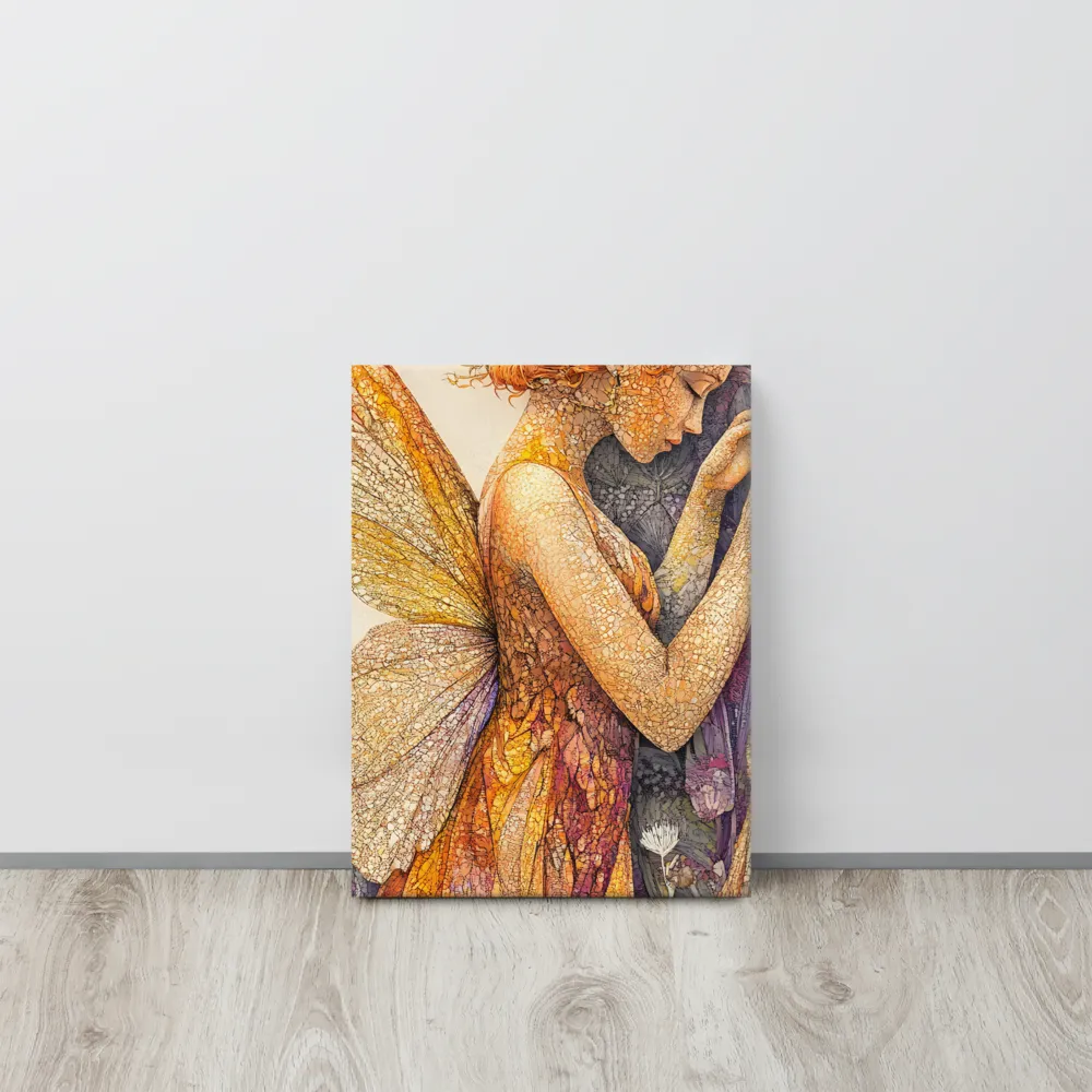 Whispers of the Frosted Meadow | Canvas | 12″×16″