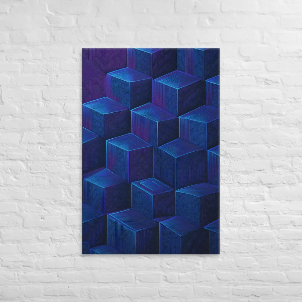 Cubist Illusions | Canvas | 32″×48″