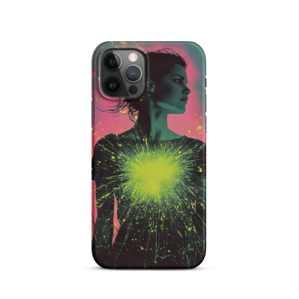 Cosmic Heart: A Surreal Portrait of Strength