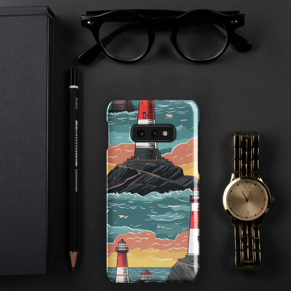 Lighthouses in a Whimsical Ocean