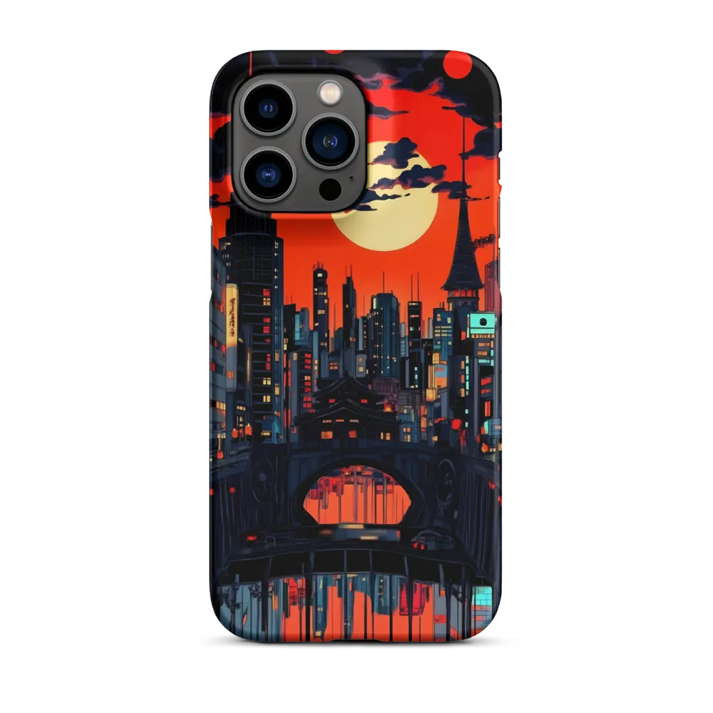 Nightfall in a Neon City
