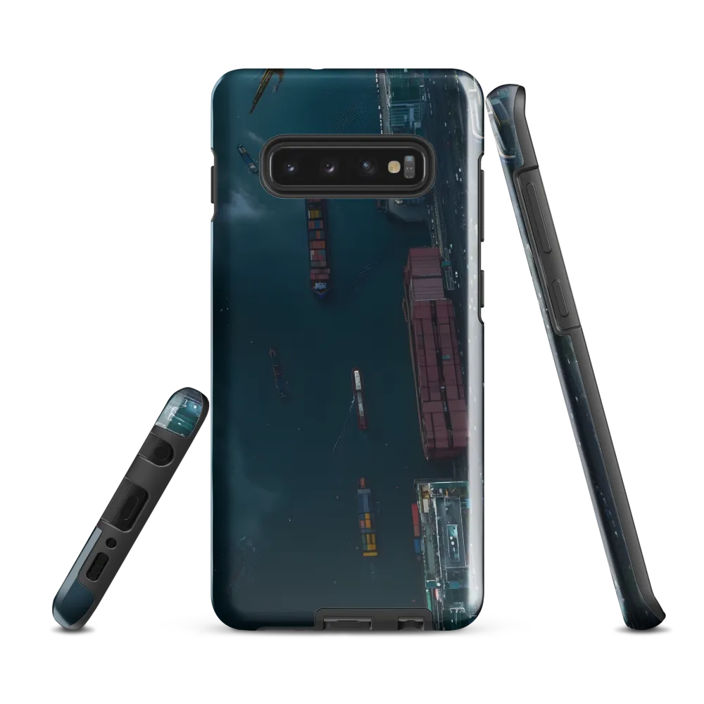 Urban Echoes Above the Waves | Phone Case |  S10 Plus | Tough Case | Glossy