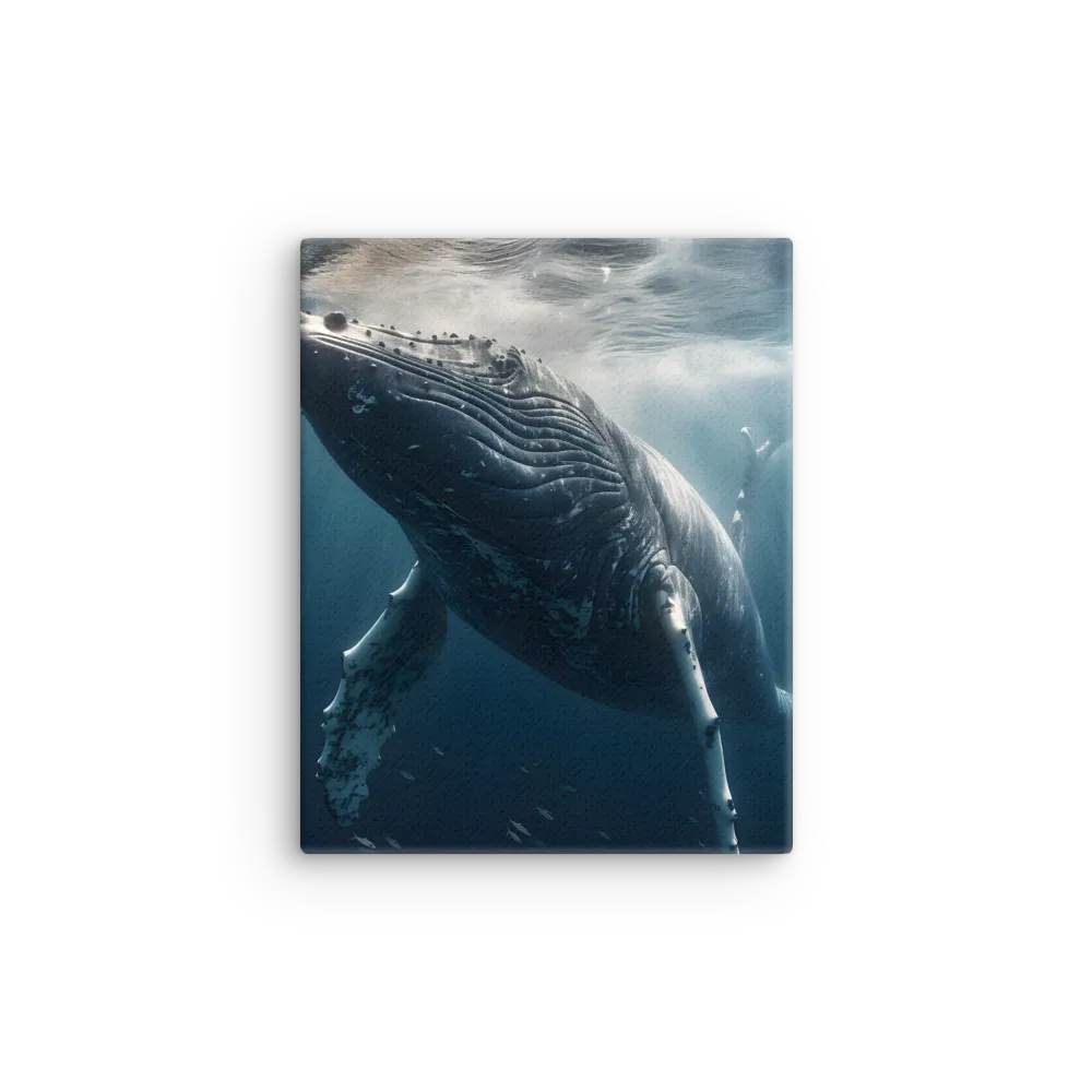 Graced by the Depths | Thin Canvas | 8″×10″