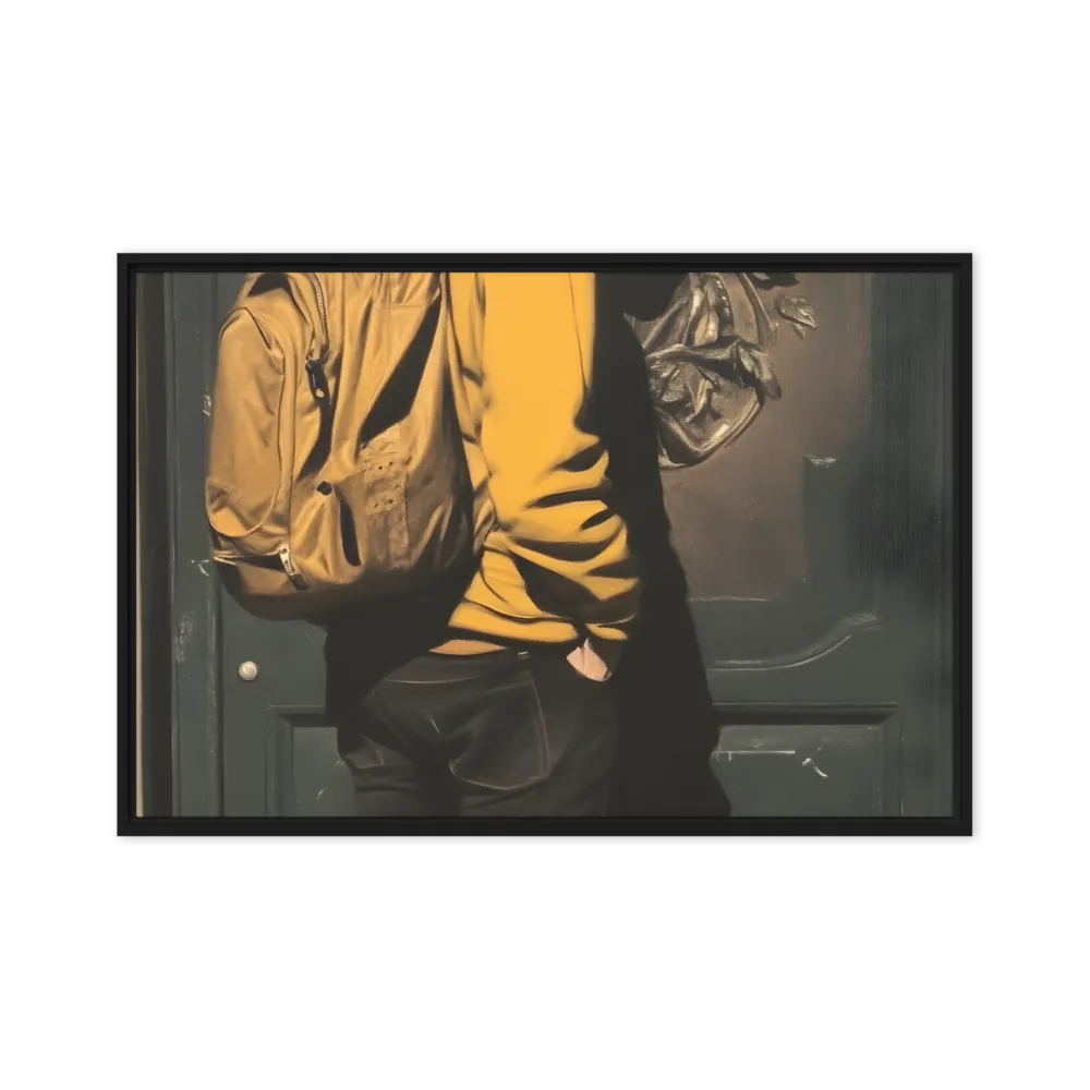 Silent Reflection | Canvas with Black Frame | 20″×30″