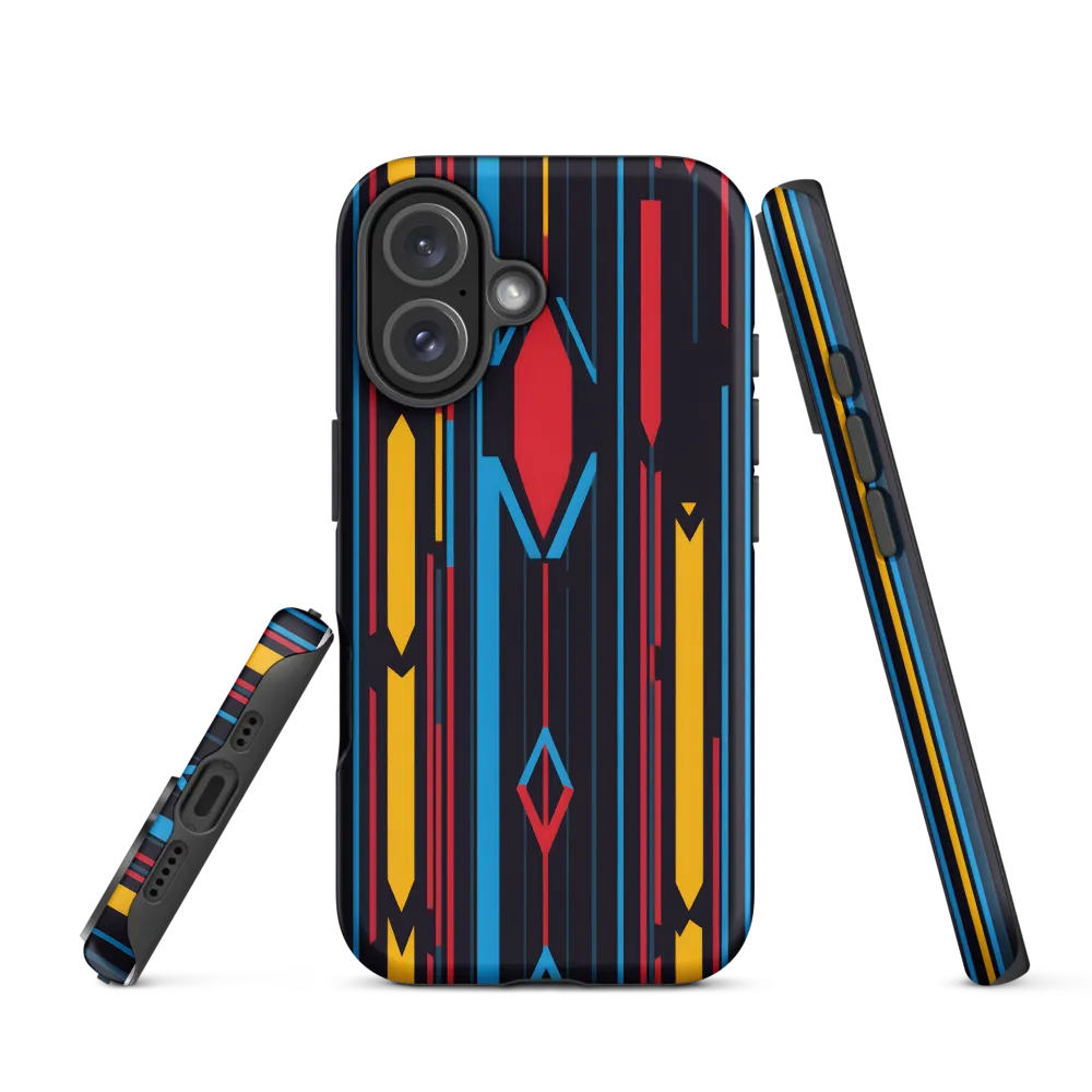 Dynamic Geometric Harmony | Phone Case