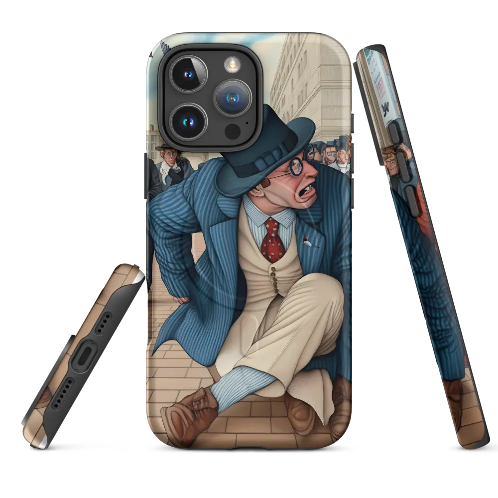 Caught in Tension | Phone Case |  16 Pro Max | MagSafe® Tough Case | Matte