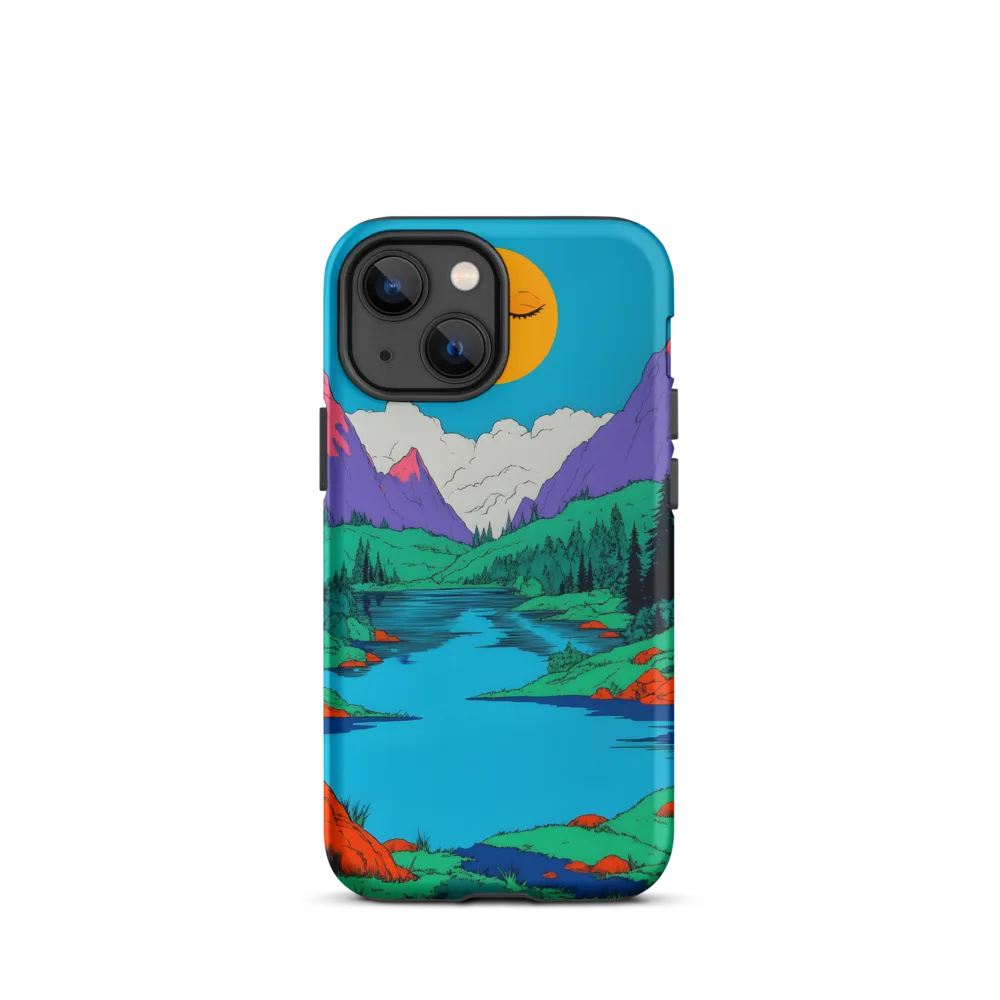 Whimsical Serenity in Vibrant Colors