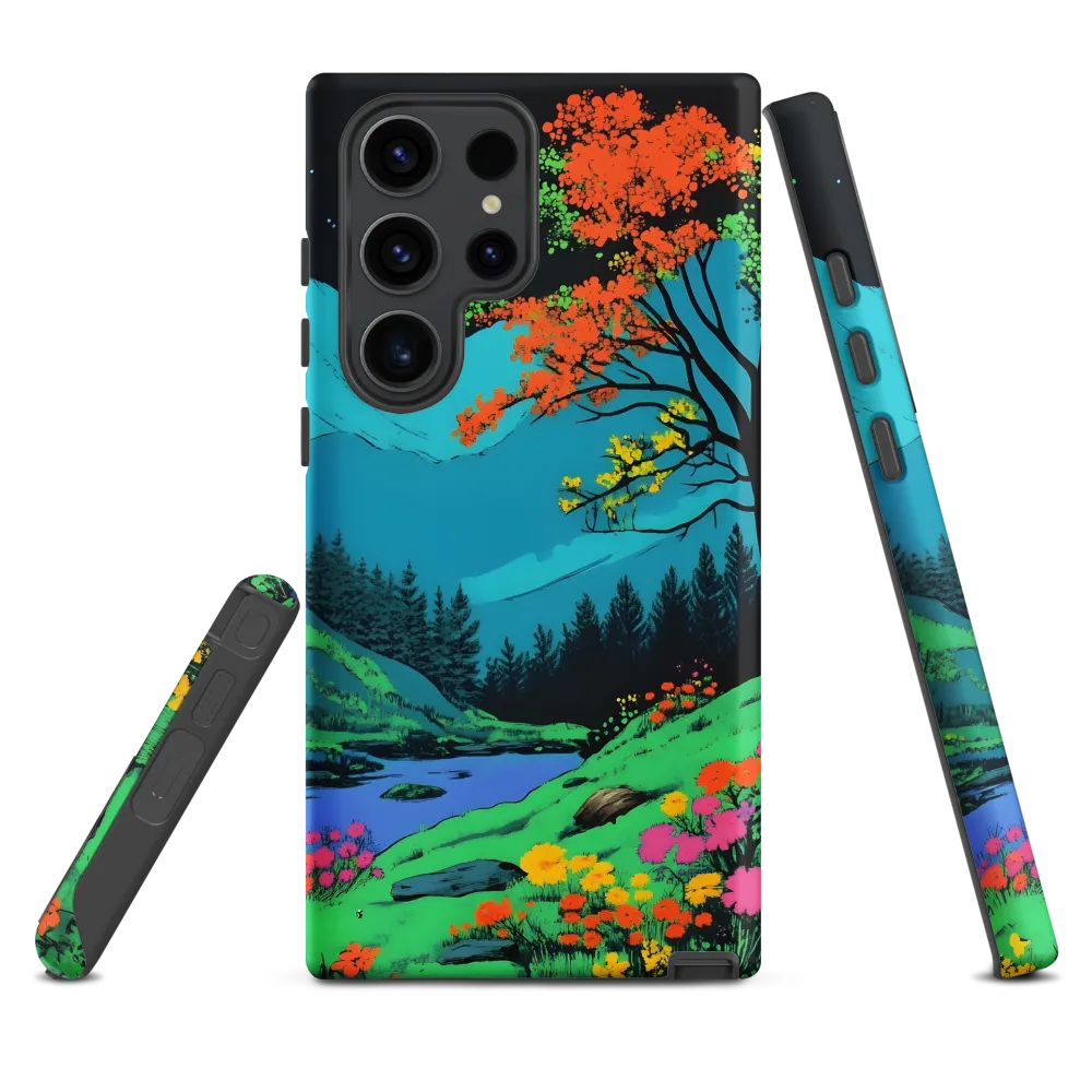 Neon Dreams: A Vibrant Landscape