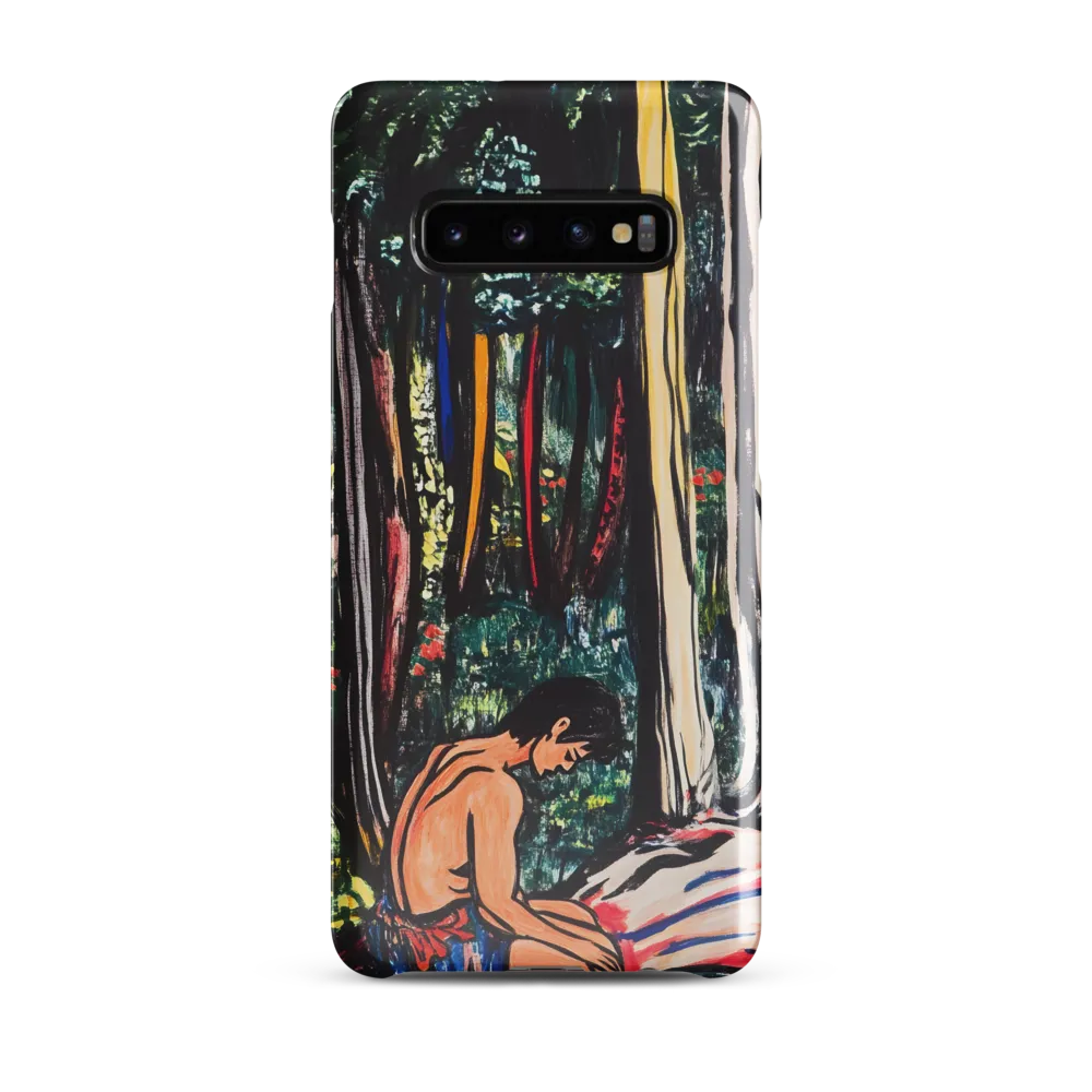 Contemplation in Nature | Phone Case |  S10 Plus | Snap Case | Glossy