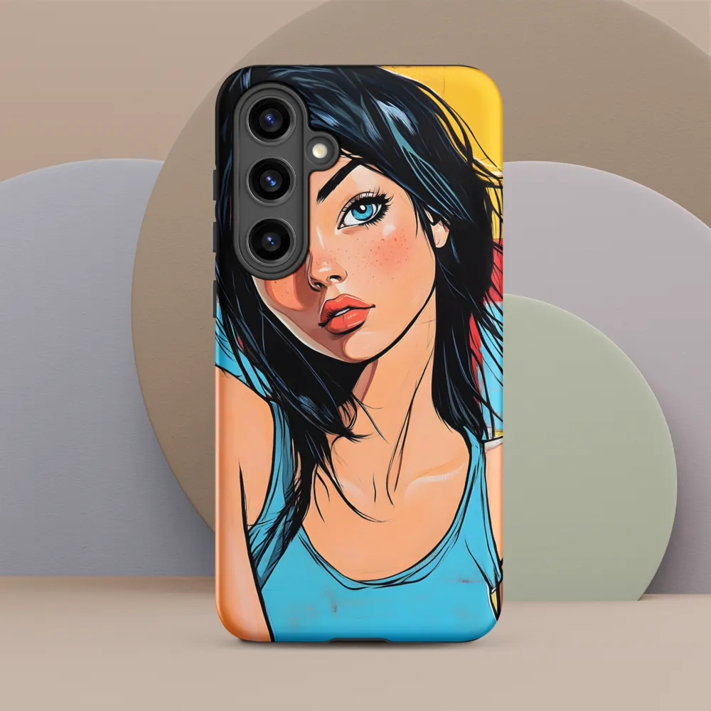 Vibrant Portrait of Modern Youth