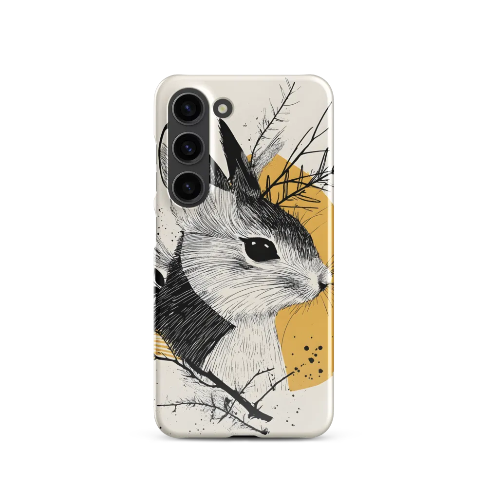 Ethereal Rabbit: A Study in Line Art