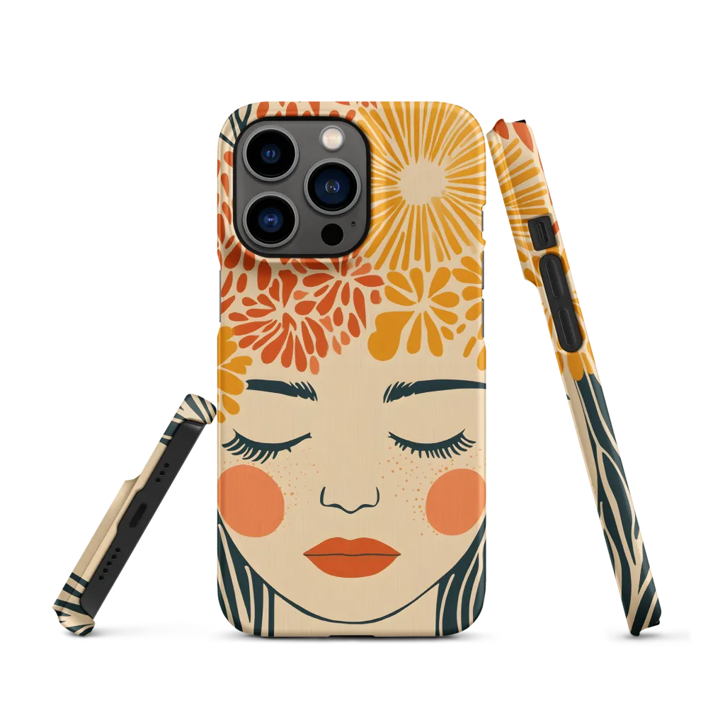 Serenity in Bloom | Phone Case |  13 Pro | Snap Case | Matte