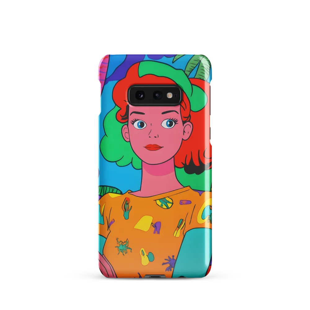 Tropical Vibes: A Playful Portrait