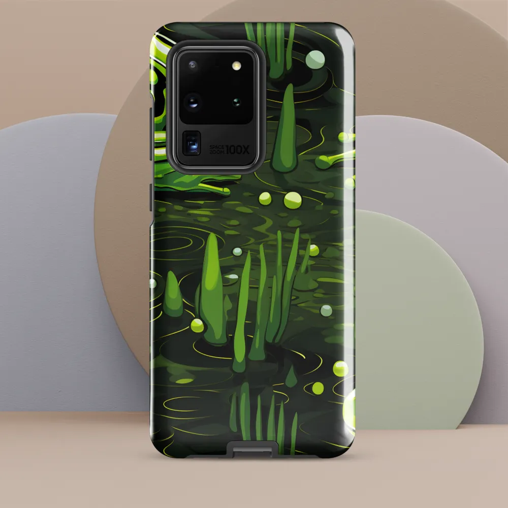 Green Harmony: Life Beneath the Surface