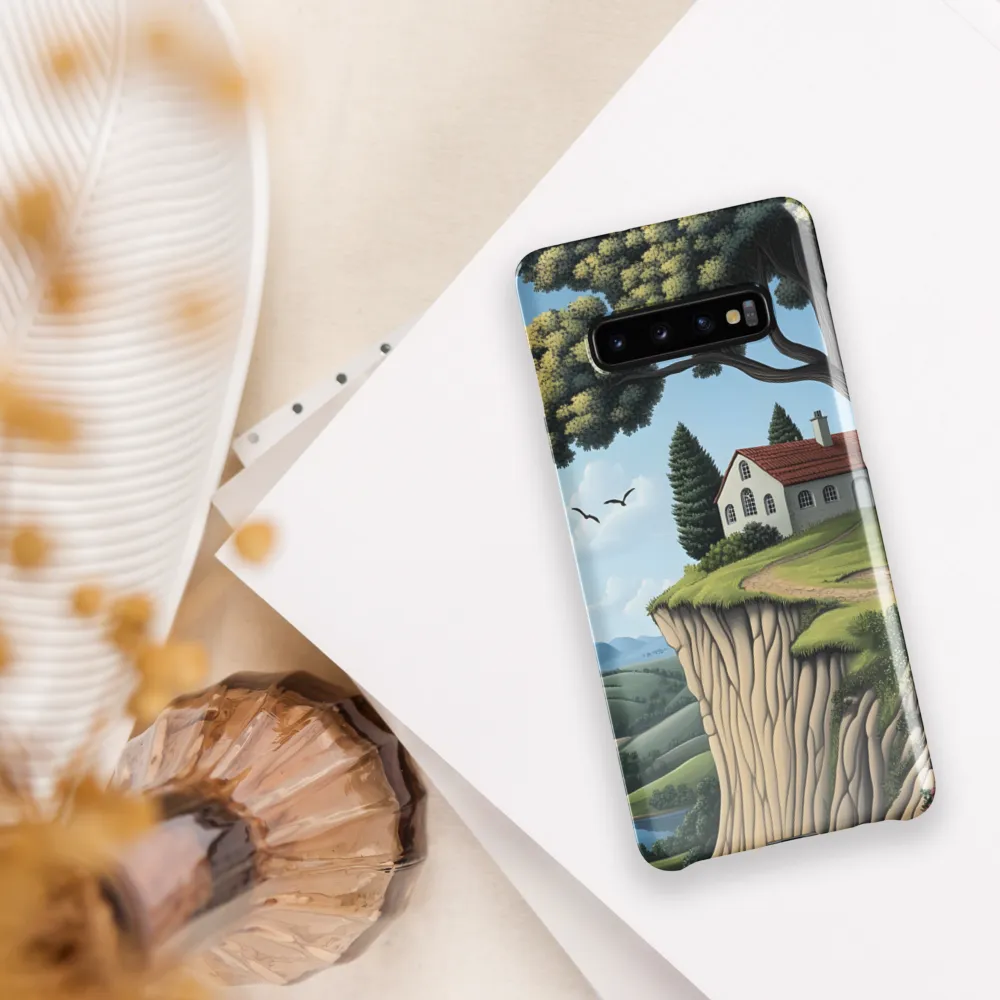 Cliffside Retreat | Phone Case |  S10 Plus | Snap Case | Glossy