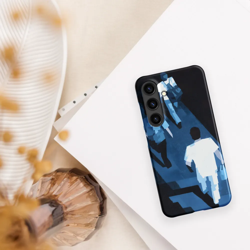 Shadows of Movement | Phone Case |  S24 | Snap Case | Matte