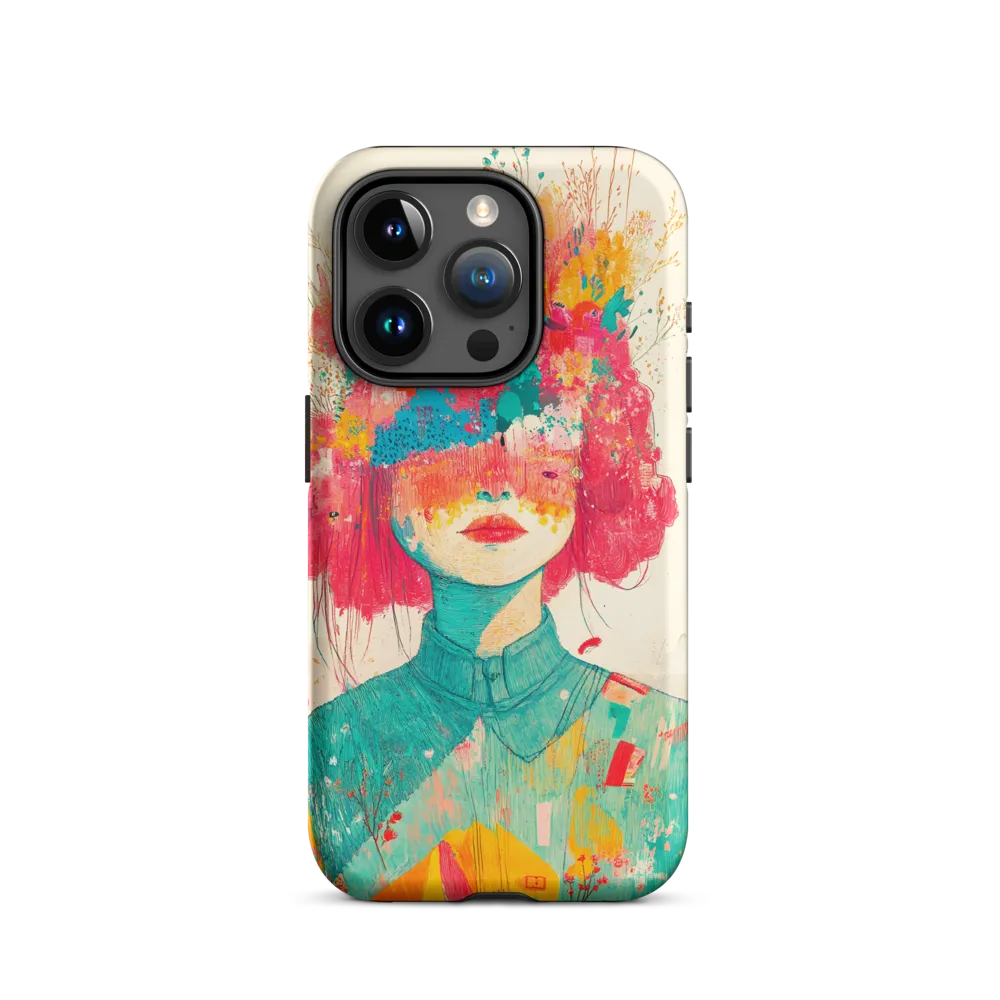 Whimsical Floral Portrait