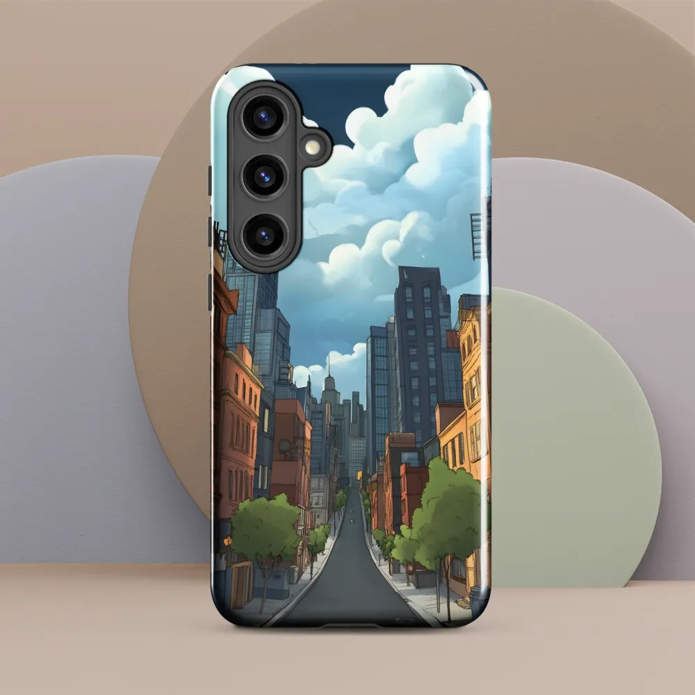 Urban Serenity: A Digital Cityscape