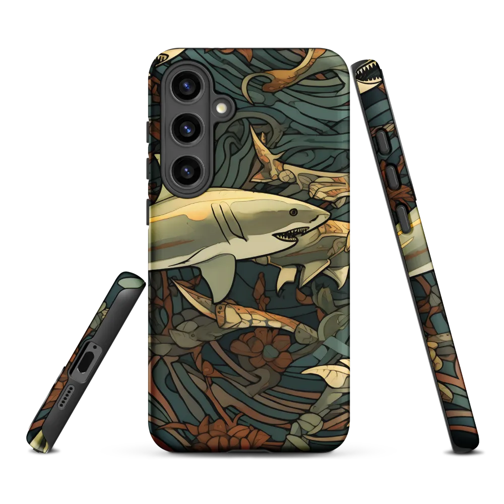 Dynamic Harmony of Sharks and Flora