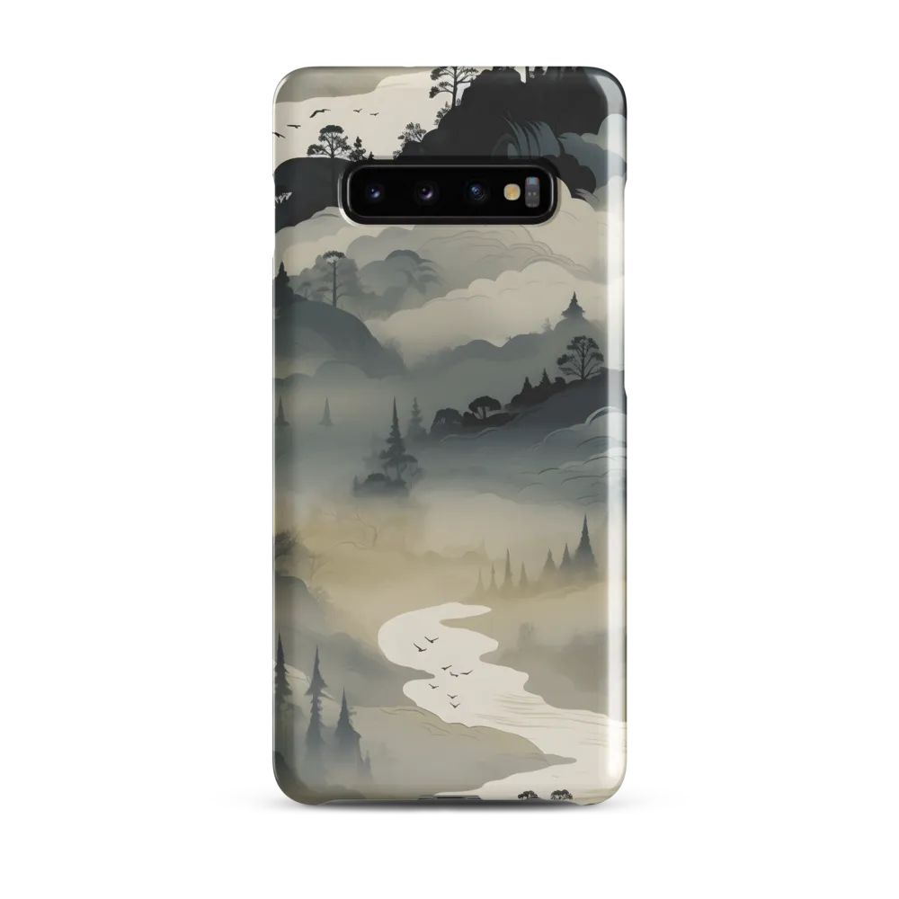 Whispers of the Misty Landscape | Phone Case |  S10 Plus | Snap Case | Glossy