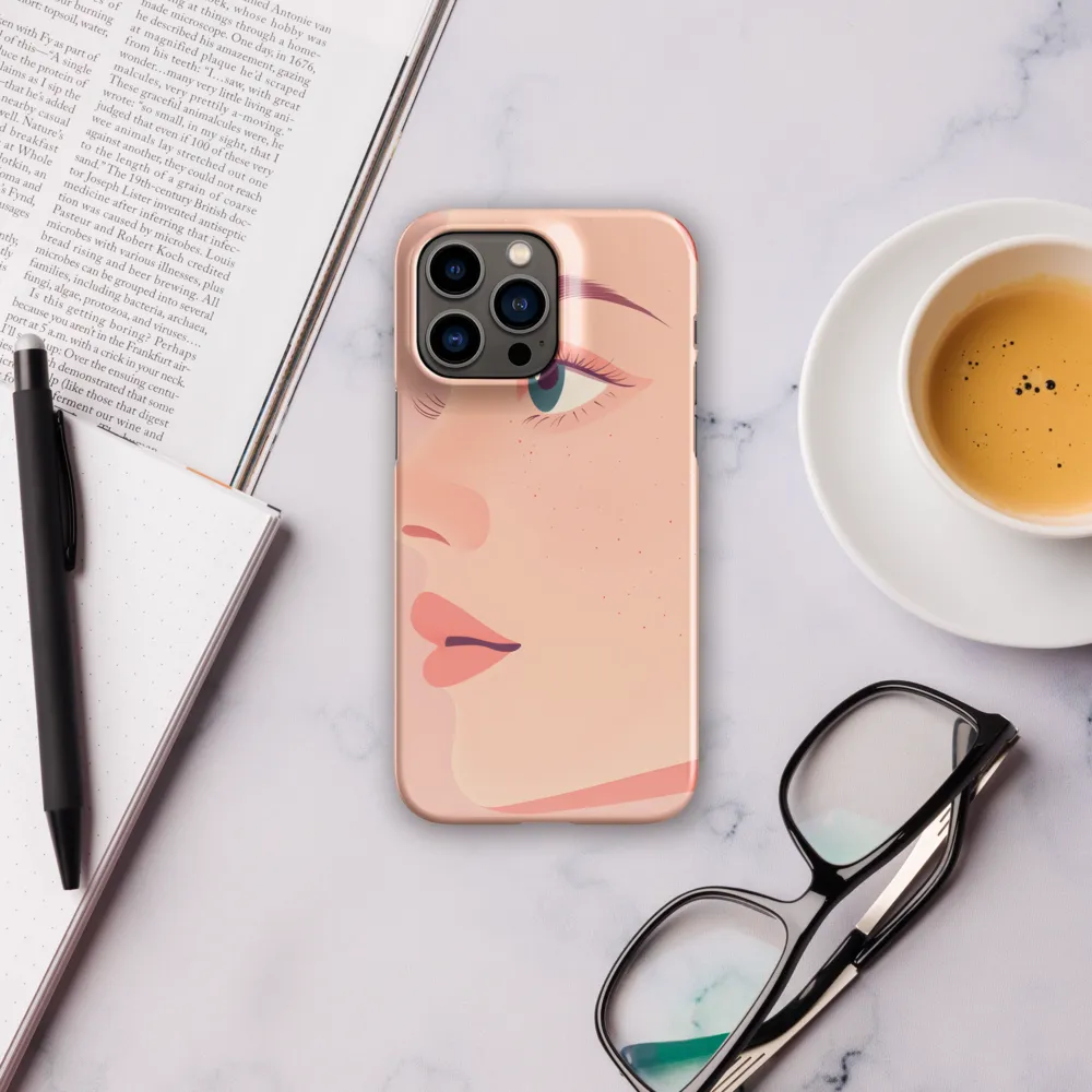 Serenity in Profile | Phone Case |  14 Pro Max | Snap Case | Glossy