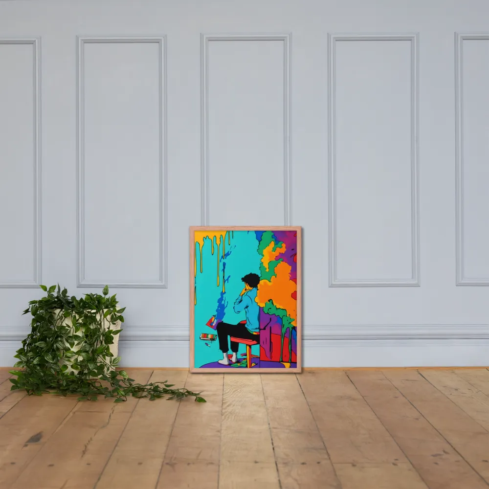 The Artist Within | Poster with Red oak Frame | 18″×24″